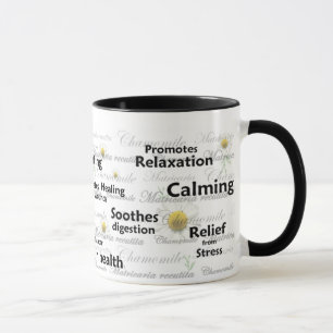 Benefits of Chamomile Tea Mug (with flowers)