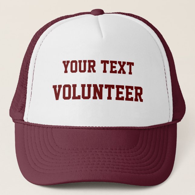 Bénévole votre cause Casquette (Devant)