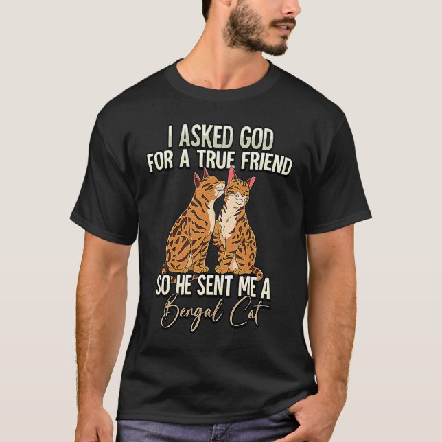 Bengal Cat  10 T-Shirt (Front)