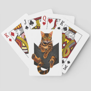 Bengal Cat,Bengal Lover Playing Cards