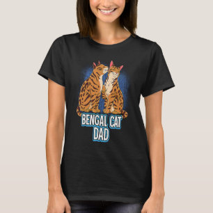 Bengal Cat Dad T-Shirt