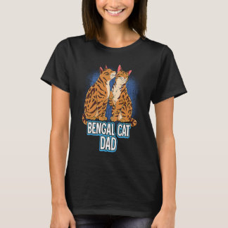 Bengal Cat Dad T-Shirt
