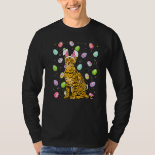 Bengal Cat Easter Egg  Funny Bengal Cat Easter Sun T-Shirt