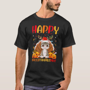 Bengal Cat  Happy Bengal Cat Hellothanksmas  1 T-Shirt