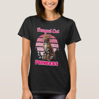 Bengal Cat Mother BENGAL PRINCESS Funny Bengal Cat T-Shirt