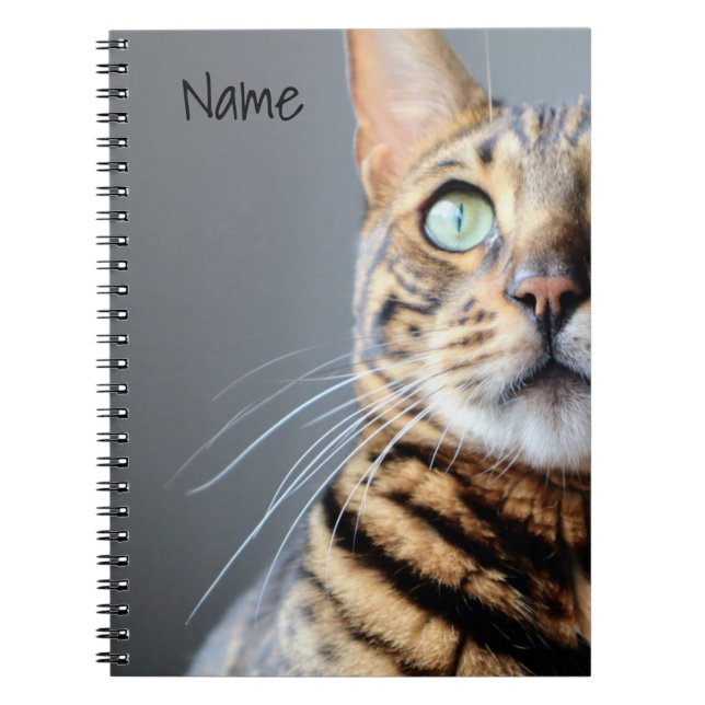 Bengal Cat Notebook (Front)