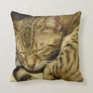 Bengal Cat Pillow
