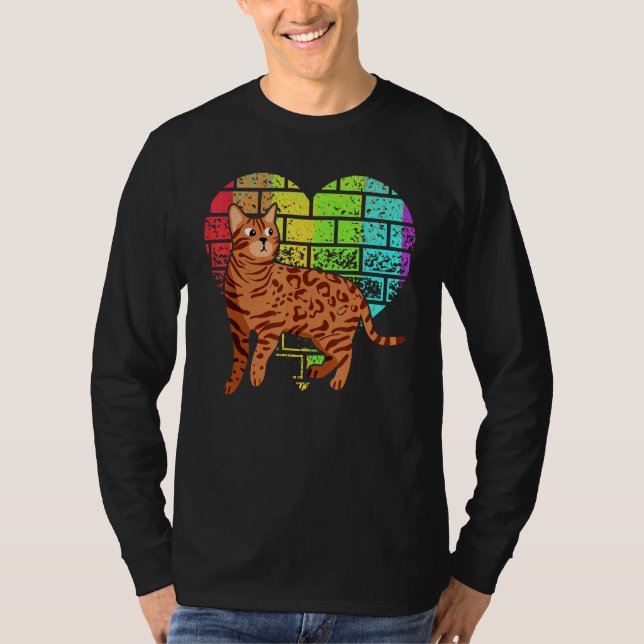 Bengal Cat T-Shirt (Front)