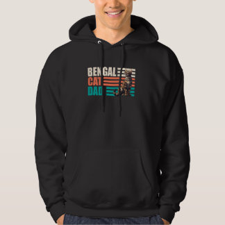 Bengal Cats Bengal Cat DAD BENGAL Father DADDY Hoodie