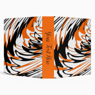 Bengal Colours Squiggly Lines Personal Binder