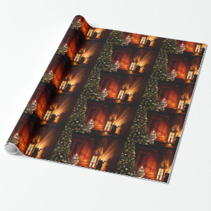 Bengal Kitty Christmas Wrapping Paper