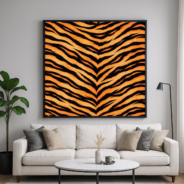Bengal Tiger Animal Pattern Poster (Creator Uploaded)