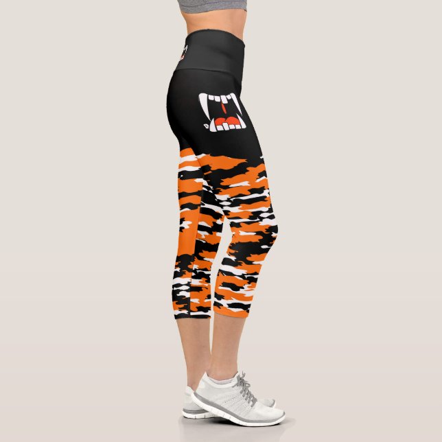 Bengal Tiger High Capris (Right)