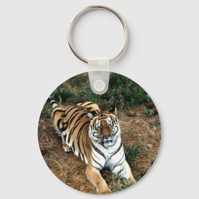 Bengal tiger keychain (Front)