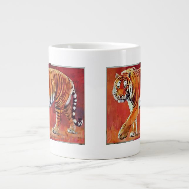 Bengal Tiger Large Coffee Mug (Front)