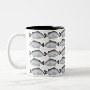 Bengal Yellowfin Seabream Two-Tone Coffee Mug