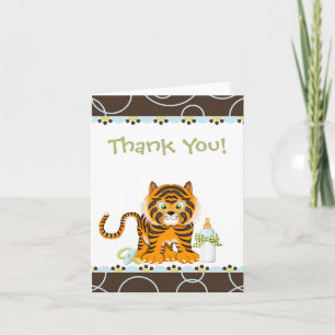 Bengale Tiger Carte de remerciements