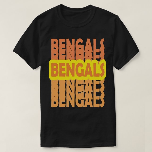 BENGALS 3 T-Shirt (Design Front)