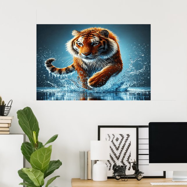 Bengal's Ocean Dance Poster (Home Office)