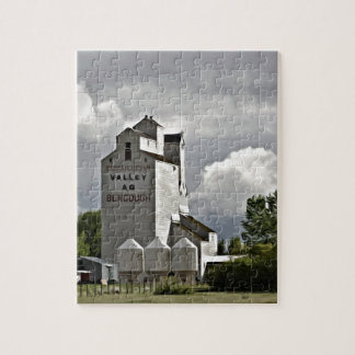Bengough Saskatchewan Grain Elevator Jigsaw Puzzle
