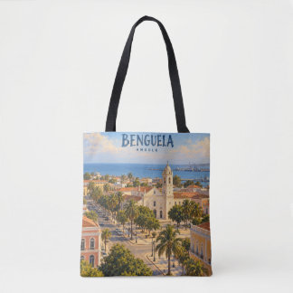 Benguela Painterly Travel Art Tote Bag