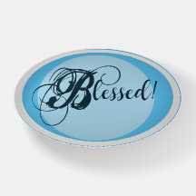 Béni ! (Bleu) Presse-papiers