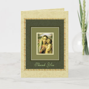 Béni Marie avec Rosaire et Enfant Jésus MERCI