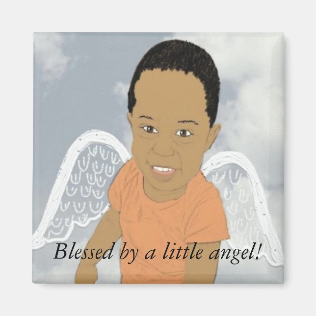 Béni par un petit ange aimant (Devant)