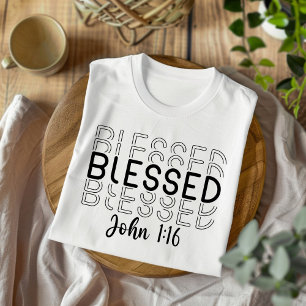 Béni pour les hommes et les femmes T-shirt chrétie