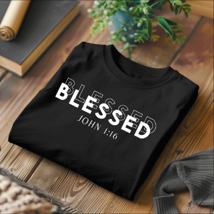 Béni pour les hommes et les femmes T-shirt chrétie