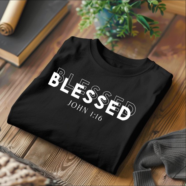 Béni pour les hommes et les femmes T-shirt chrétie (Créateur téléchargé)