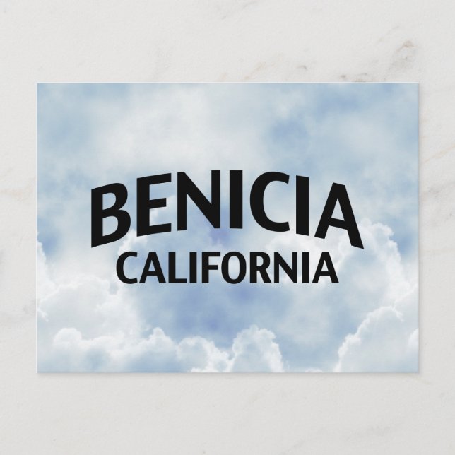 Benicia California Postcard (Front)