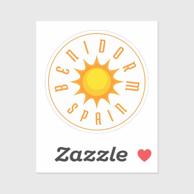 BENIDORM SPAIN SUN (Sheet)