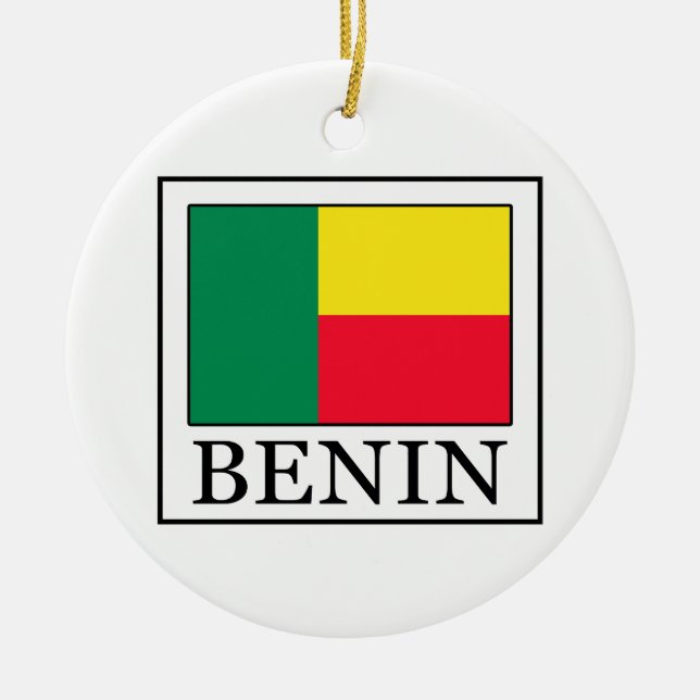 Benin Ceramic Ornament (Front)