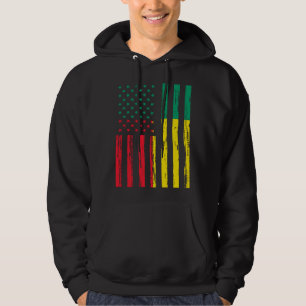 Benin Flag America US It is in my DNA  for Benines Hoodie