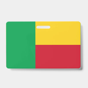Benin flag badge