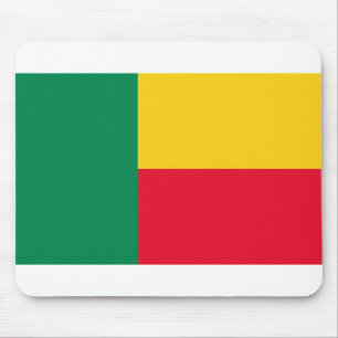 Benin Flag Mouse Pad