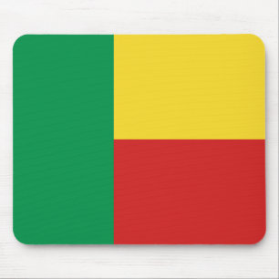 Benin Flag Mousepad