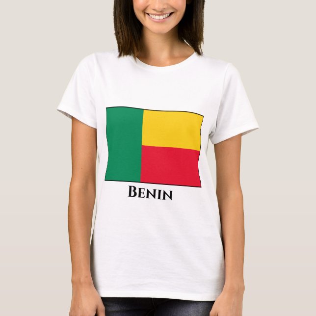 Benin Flag T-Shirt (Front)