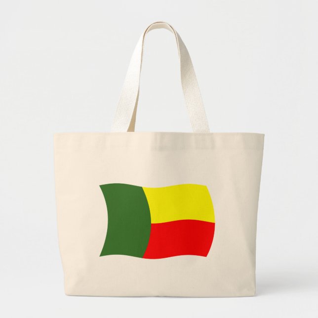 Benin Flag Tote Bag (Front)