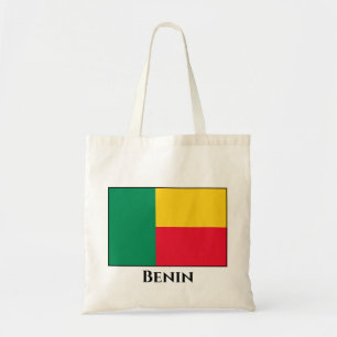 Benin Flag Tote Bag