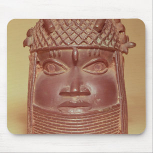 Benin mask mouse pad