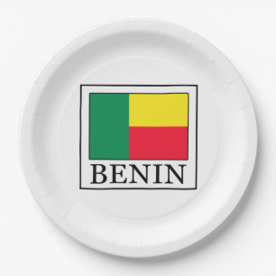 Benin Paper Plate