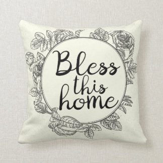 Bénissez ce coussin à la maison