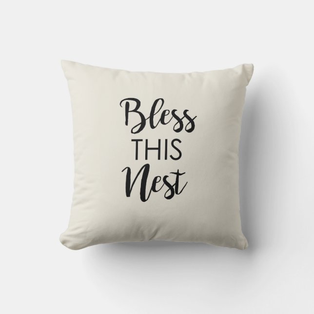 Bénissez ce Coussin de nid (Recto)