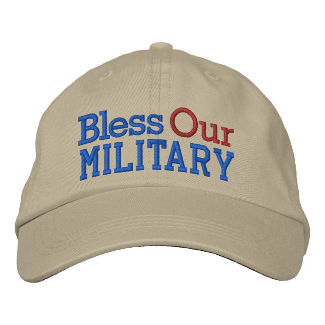 Bénissez notre Casquette militaire par SRF (Devant)