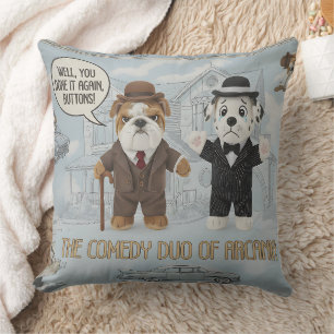 Benjamin and buttons nursery/children nursery throw pillow