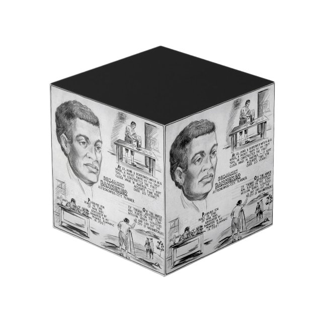 Benjamin Banneker: Black Scientist & Revolutionary Cube (Front Angled)