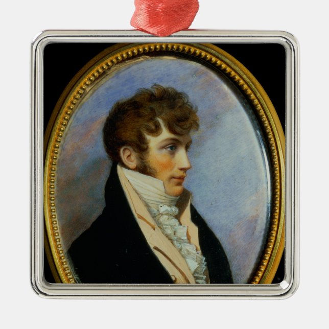 Benjamin Bathurst Metal Ornament (Front)