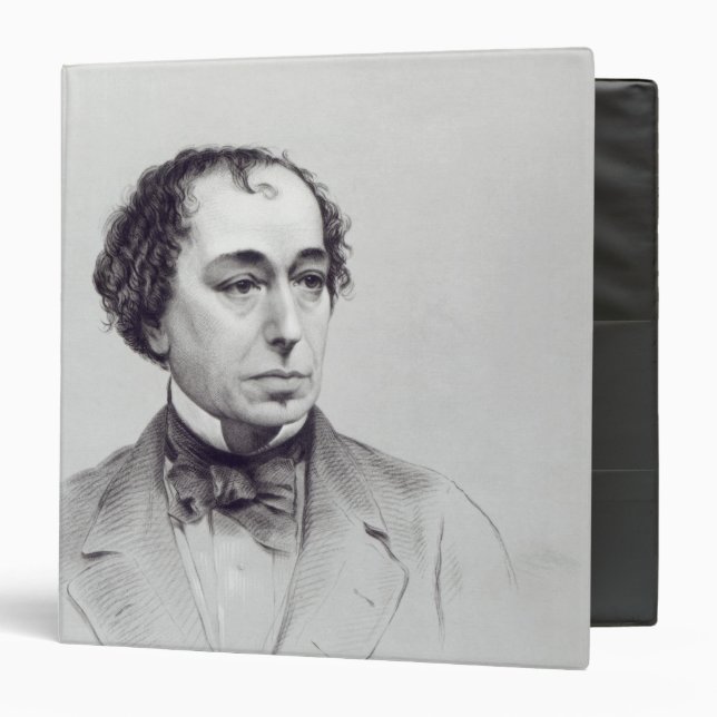 Benjamin Disraeli, 1st Earl Beaconsfield Binder (Front/Inside)
